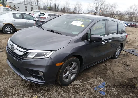 2018 Honda Odyssey Ex-L z USA, uszkodzony, nr VIN 5FNRL6H72JB094694